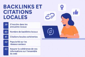 Backlinks et citations locales Google Business Profile