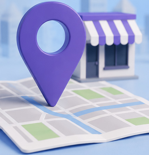 Illustration d’un audit de visibilité locale sur Google